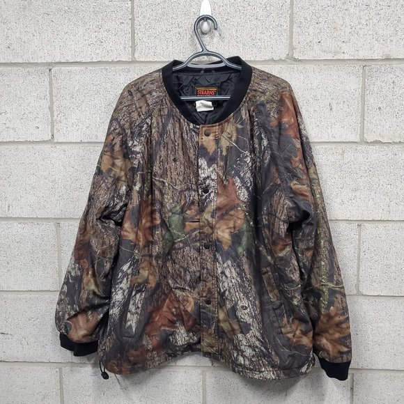 Mens Realtree Pattern Style Button Up Jacket Size XL - Picture 1 of 3